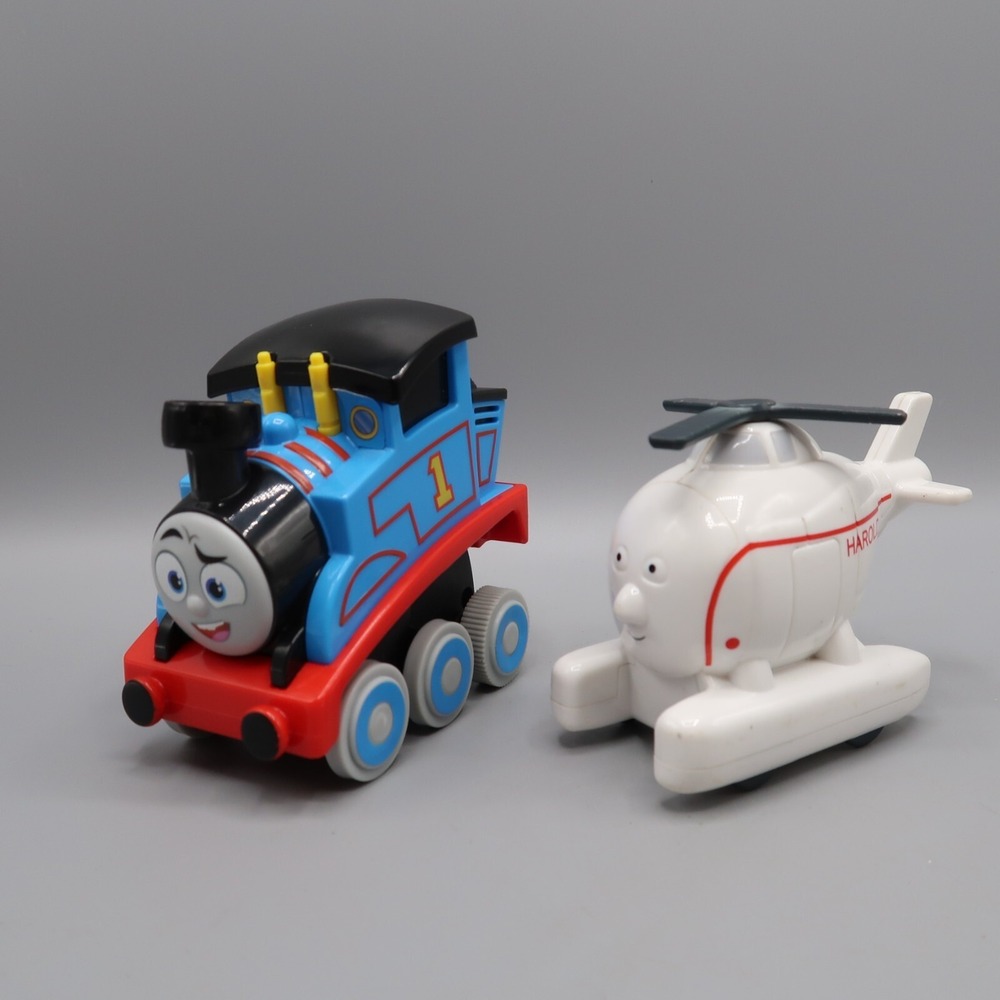 Fisher Price Thomas And Friends Press N Go Thomas & Harold the Helicopter lot 2